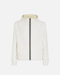 Veste imperméable Fendi - blanc/noir