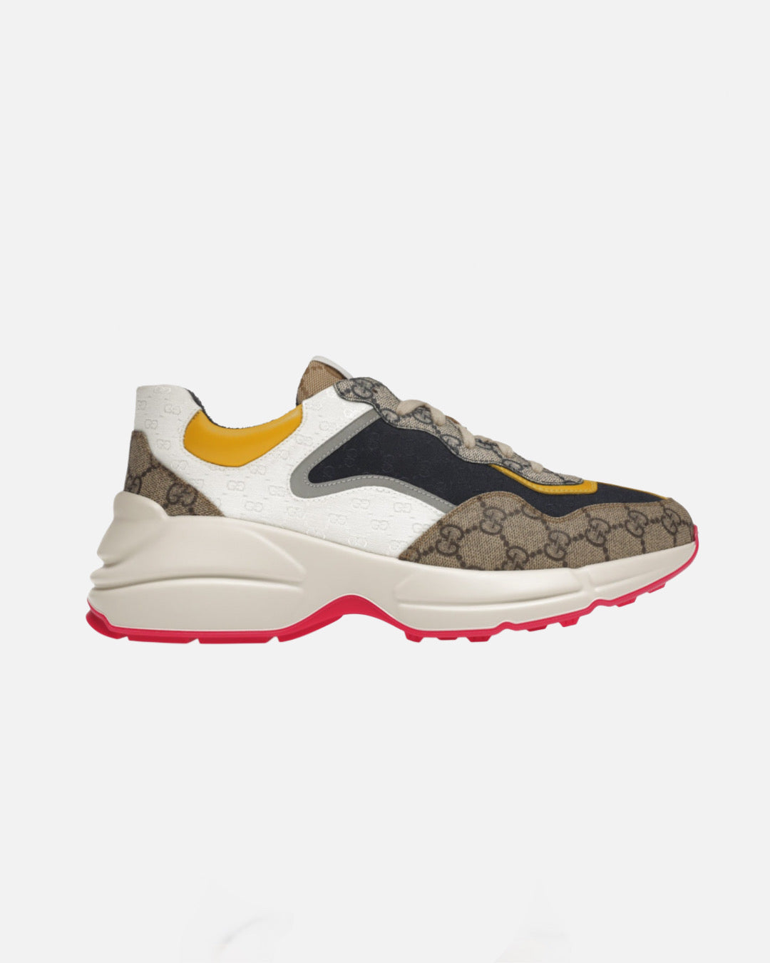 Gucci Rhyton - blanc/rose/jaune