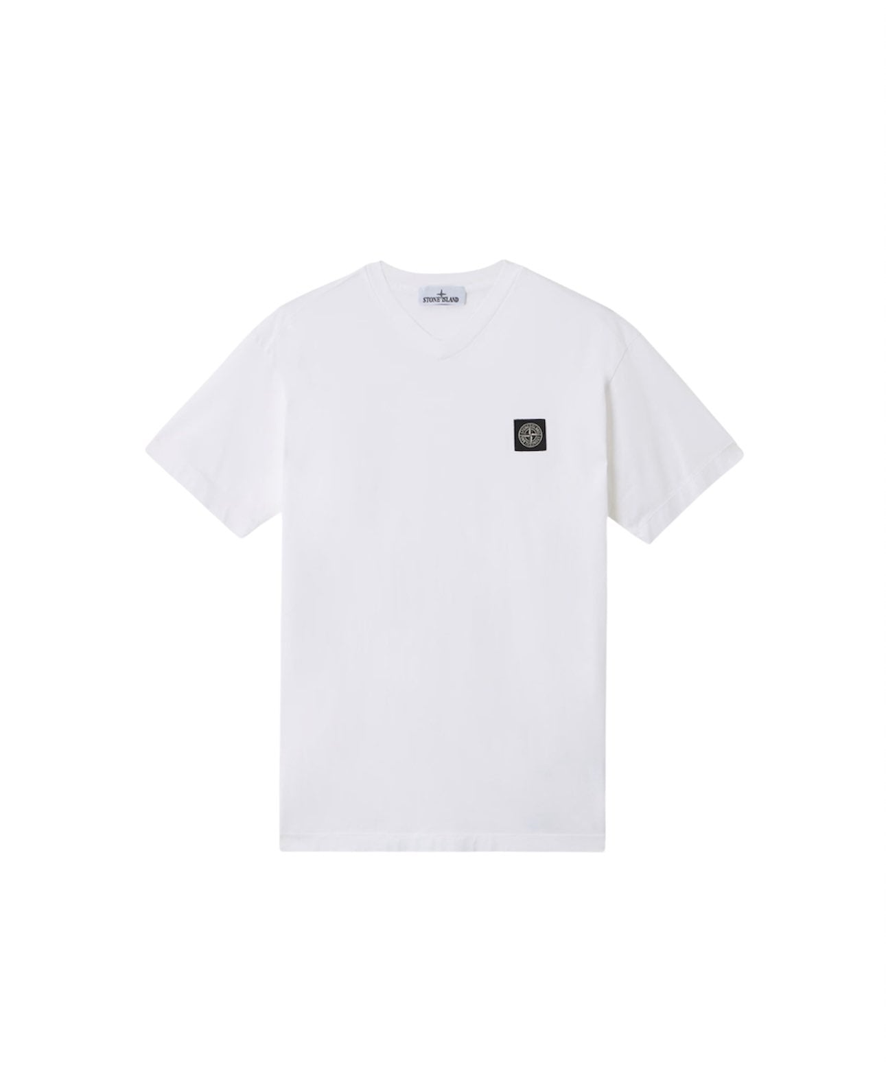 T-Shirt stone - blanc
