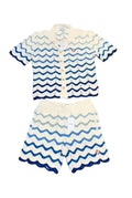 Ensemble casa - blanc/bleu