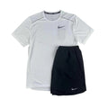 Ensemble été running - blanc