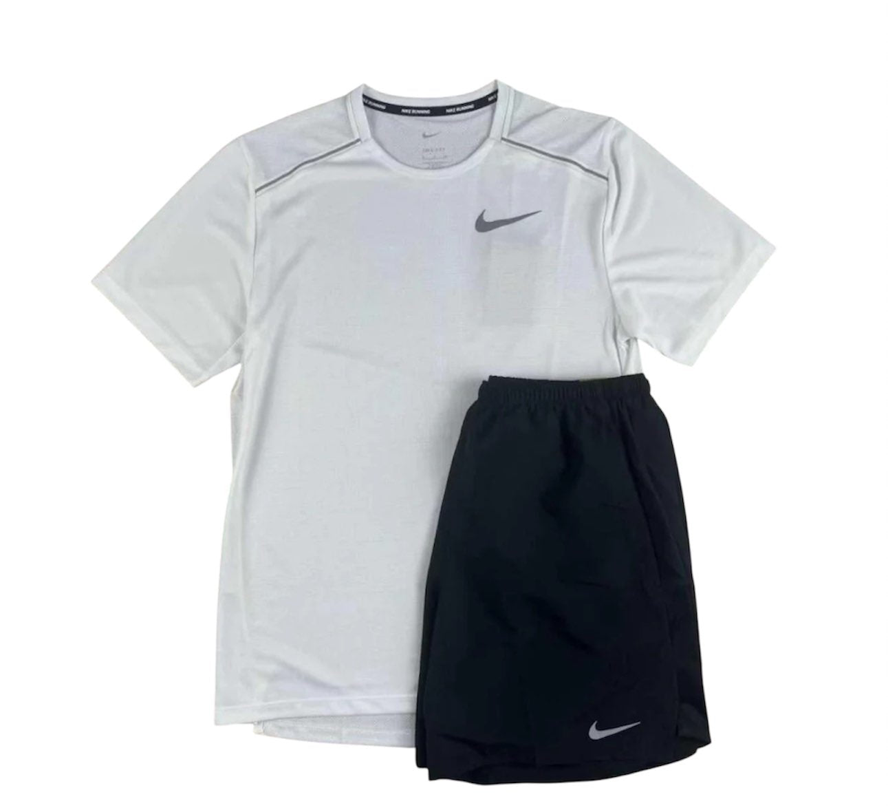Ensemble été running - blanc