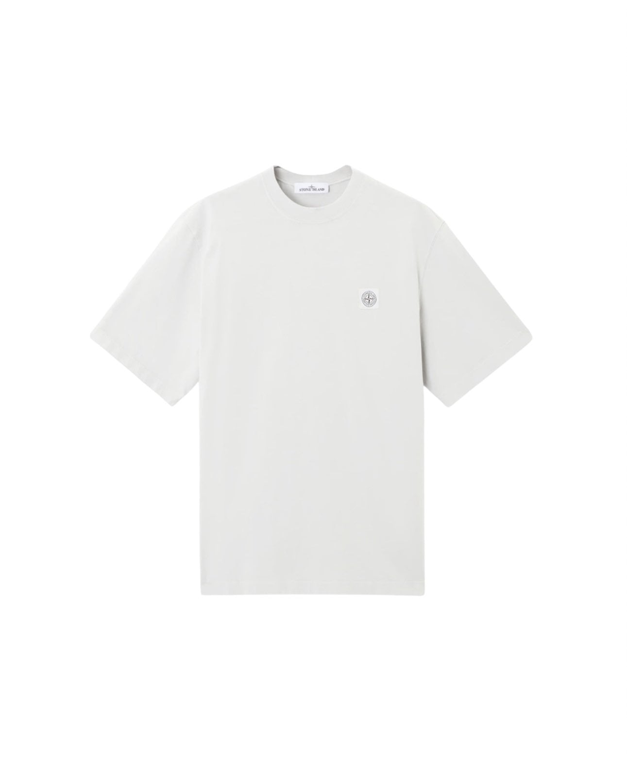 T-Shirt stone - blanc