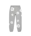 Pantalon à fleurs - gris